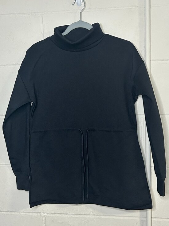 Athleta Tops - Athleta Sweater Womens Extra Small Sweatshirt Anorak Drawstring Waist Turtleneck